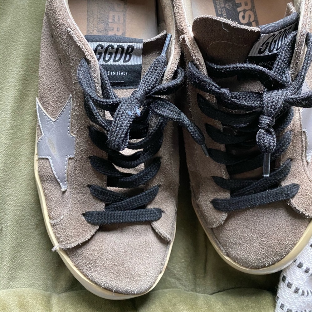 Golden Goose leather sneakers